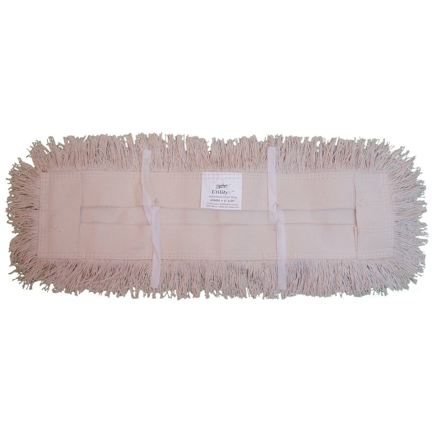 (image for) 3.5" x 12" Tie-On Dust Mop Head, case of 6